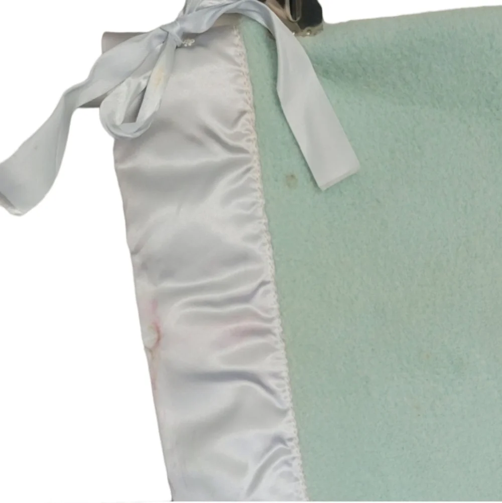 Vintage 1940s baby sleep sack and matching bonnet